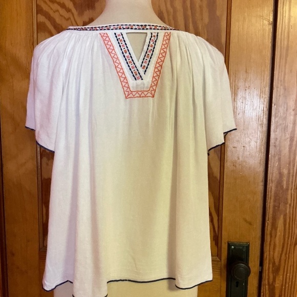 Alya embroidered & beaded peasant top - Picture 12 of 12